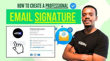 Modern Email Signature For Gmail | MpuksDigital