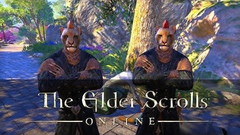 ESO Character Creation | Razum-dar [Male Khajiit Face and Body Sliders]
