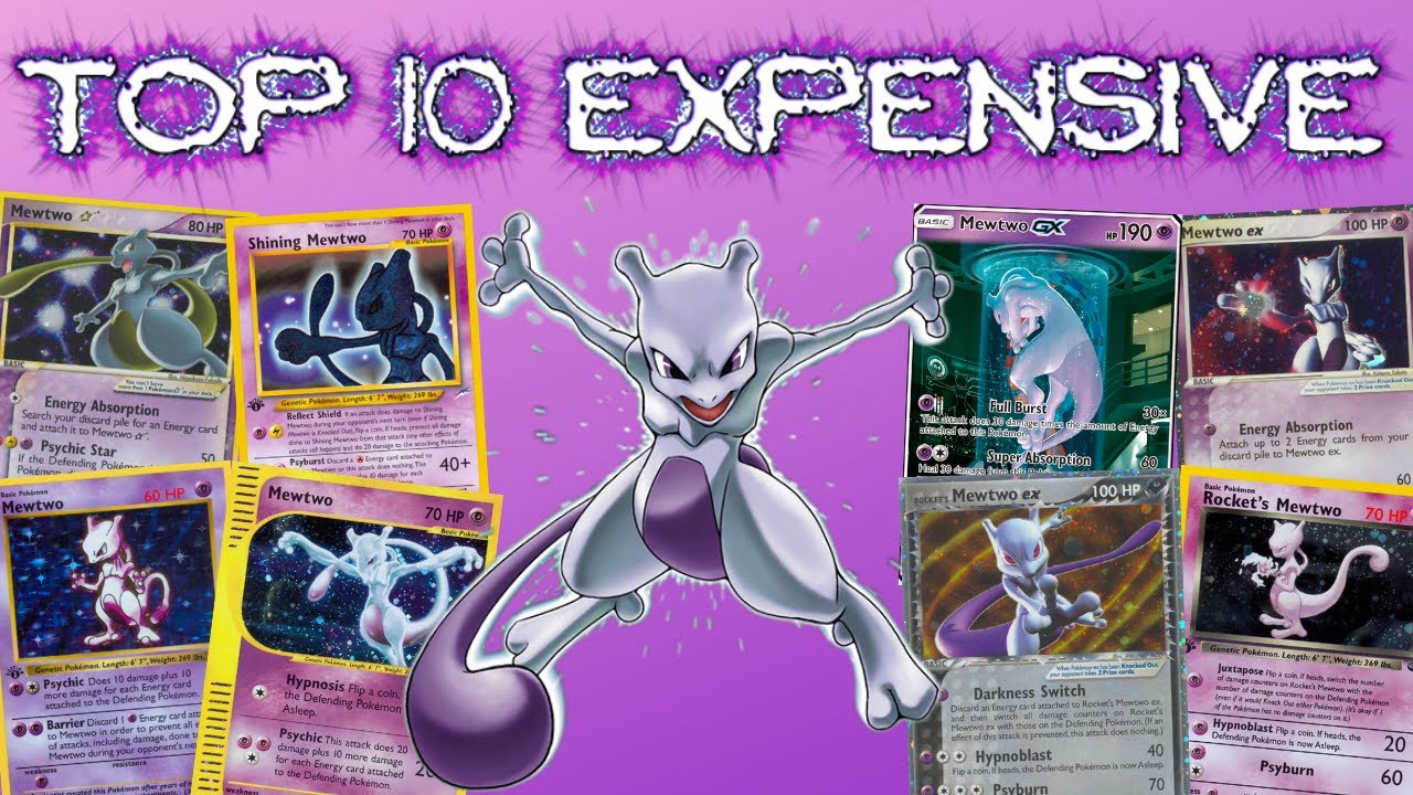 Pokémon TCG: 5 of the Rarest and Most Valuable Mewtwo Cards