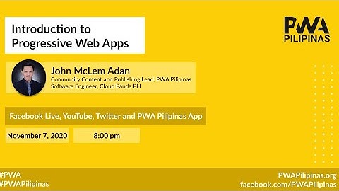 Introduction to Progressive Web Apps