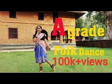 A grade  Folk Dance Easy steps  Kuttanadu song 100k viewsAlmithra Nishanthkalolsavam special