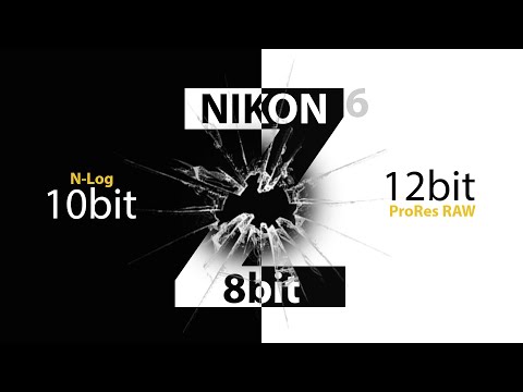 Nikon Z6 - 12Bit Prores Raw Vs 10Bit Nlog Vs 8Bit Withme