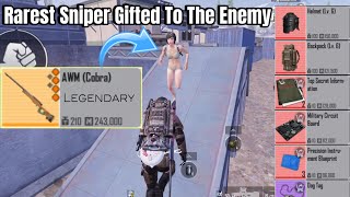 Gifted All My Loot To This Cuty Enemy 😍 Metro Royale Solo Gamplay