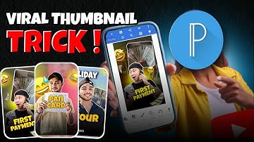 vlog shorts thumbnail mobile se kaise banaye | step bt step tutorial