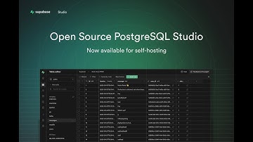 Supabase Launch Week III: Supabase Studio (Tuesday)