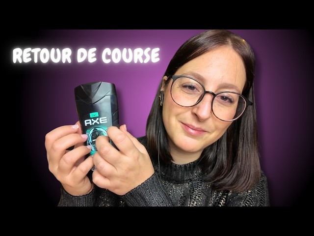 #asmr Retour de COURSE  🛒