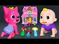 65 Minutes Satisfying with Unboxing Pinkfong Cashier Toys Doctor Set Ambulance Playset ASMR