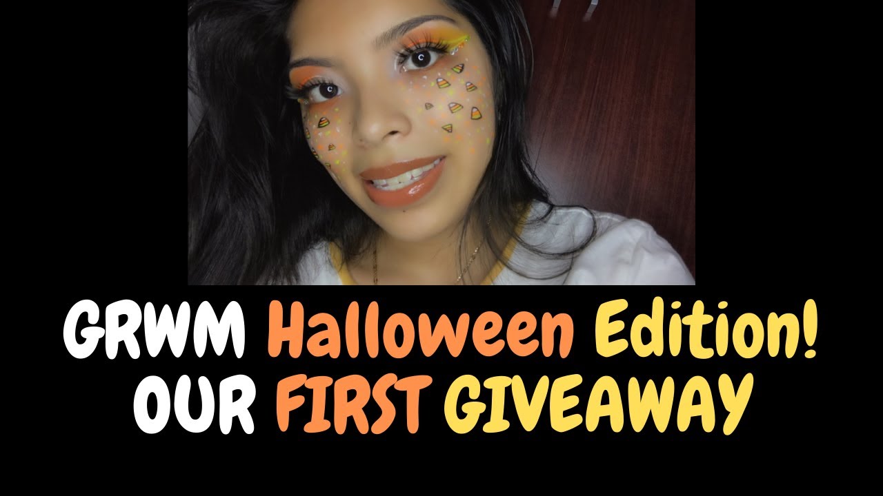 GRWM Candy Corn Look! | 100 SUBSCRIBERS GIVEAWAY