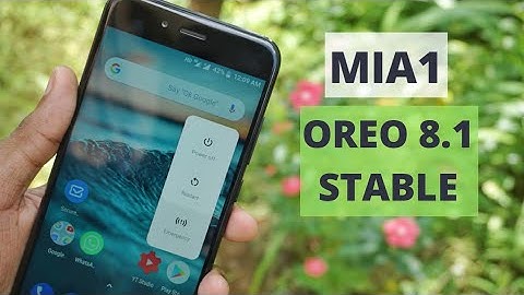 MiA1 Oreo 8.1 Update | What