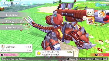 Digimon Story Cyber Sleuth Complete Edition rusttyranomon