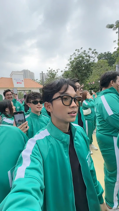 Ikut Squid Game beneran💥💥🔫