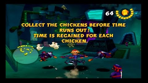 Crash Tag Team Racing PS2 Chicken Challenges