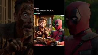 TONY y DEADPOOL guerra de bromas #aiart  #chatgpt #shorts