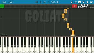 Video thumbnail of "Goliath Cinta Monyet Piano Cover 🙊"