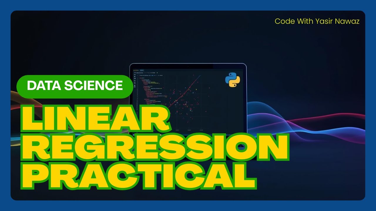 Linear Regression Practical Tutorial | Machine Learning in Python - YouTube