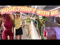 thrift with me for SPRING TRENDS at the BEST thrift store I’ve EVER BEEN *huge plus size try on*