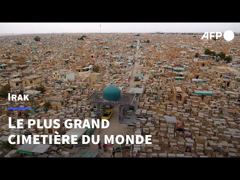 Vidéo: Le plus grand cimetière du monde Wadi as-Salam, qui signifie 