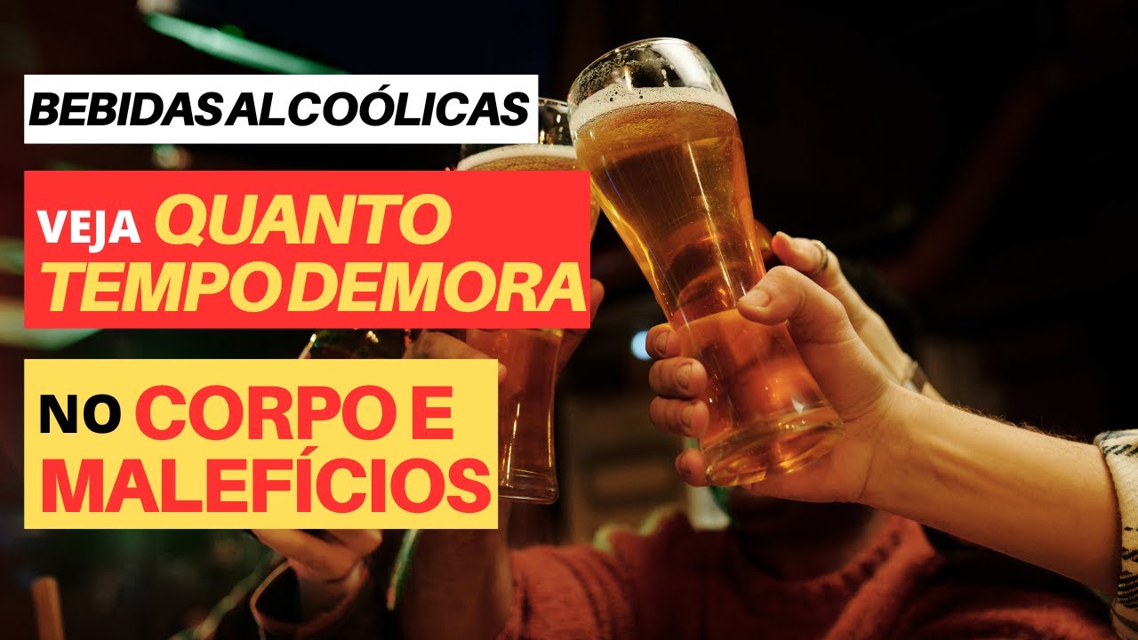 Quanto tempo demora para eliminar o álcool do corpo #dieta - YouTube