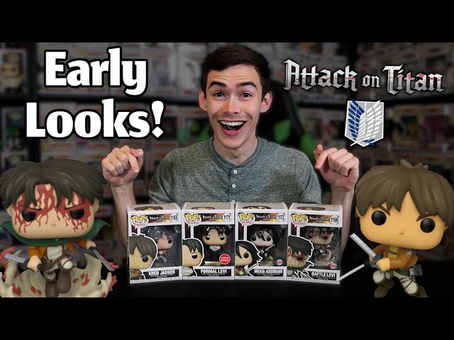 Funko Pop Anime Attack on Teen Titan Formal Levi…