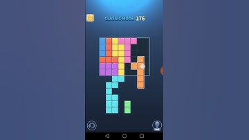 Block Puzzle King Classic Level 176 Walkthrough Solution