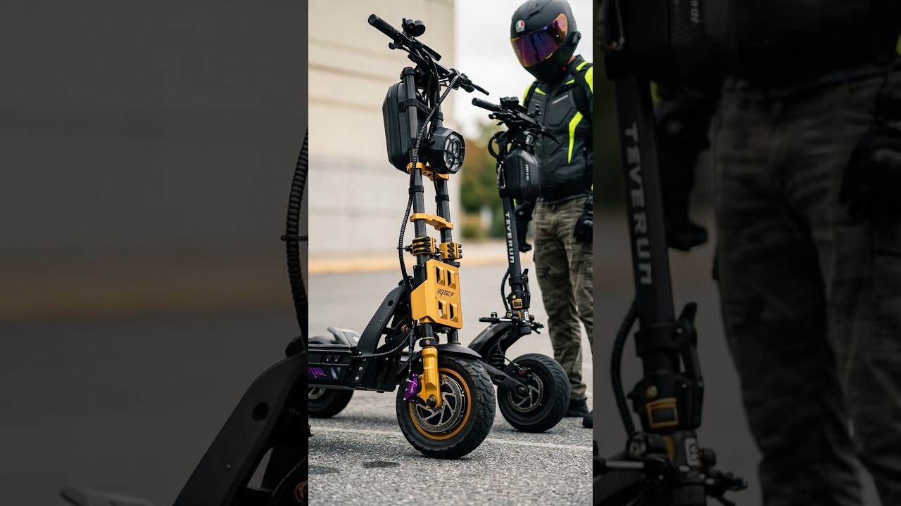 Insane Hyperscooter Race Teverun 7260R vs Gspace 7660 #shorts #escooter #scooter #bikelife #ebike