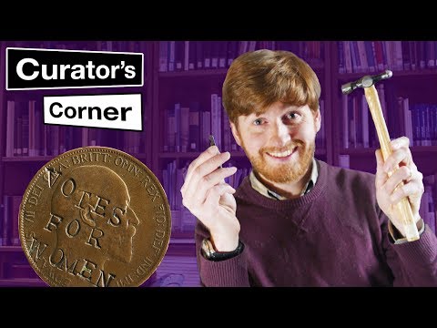 Defacing money: The Suffragette Penny | Curator's Corner S2 Ep 4 #CuratorsCorner