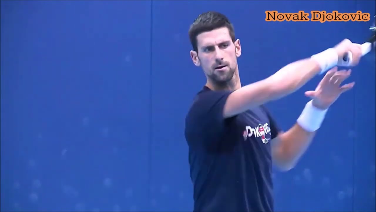 Djokovic 조코비치 포핸드 footwork 풋워크 관찰하기👀