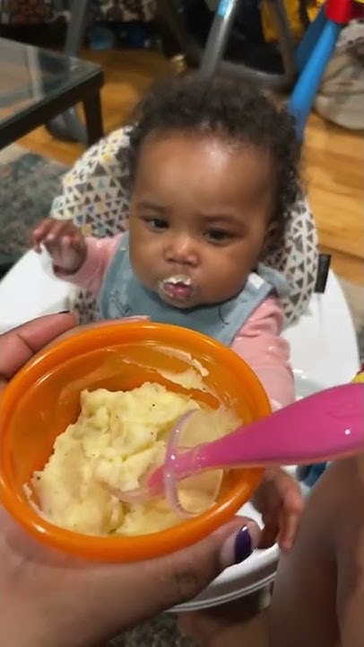 6-month-old-eats-creamy-mashed-potatoes-youtube
