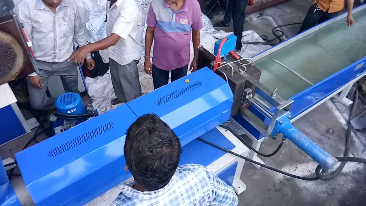 TWO STAGE PLASTIC RECYCLING PLANT