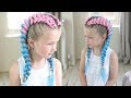 EASY way to do FEED in Braids!!