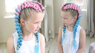 Simple Way To Do Feed In Braids (Easy)