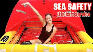 Preparing to Sail the South Pacific: PLASTIMO Life Raft Deployment/Service by Holly and Ray 1,938 views 9 months ago 12 minutes, 49 seconds