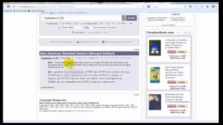 COMPUTER TOOLS FOR BIBLE STUDY Part III: StudyLight.org Overview