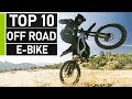 Top 10 Coolest E-bikes with Serious Off-Road Capability