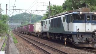 JR貨物 貨物列車 3075レ EF64 1018 函南~三島間