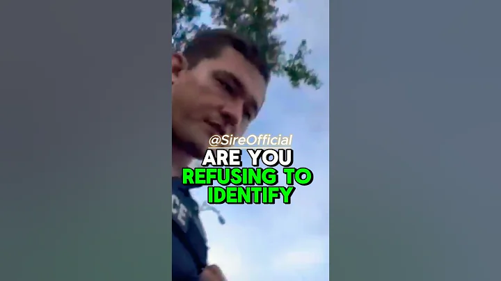 Passenger Unlawfully Arrested I'd Refusal! "ITS THE LAW" #police #4thamendment #shorts