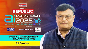 Building Bhashini Transcends Indian Language Barrier: Amitabh Nag | Republic AI Pre-Summit 2025
