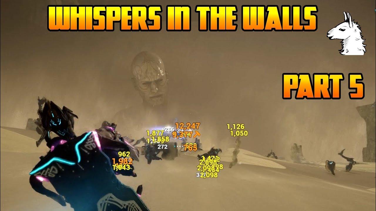 Let's Play Warframe Whispers in the Walls Part 5 Defeat the