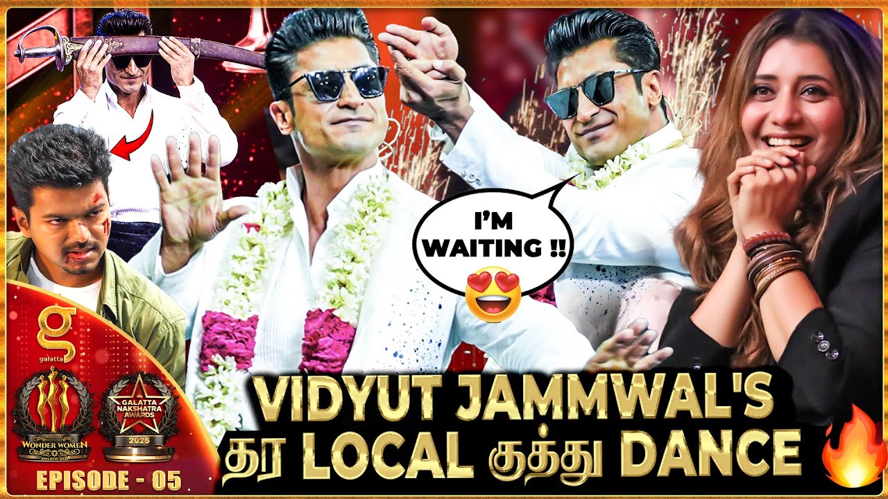 Vidyut Jammwal❤️‍🔥Thuppakki Villain டா நான்..🔥Vidyut's Live Kalari Stunt🗡️உறைந்து போன மொத்த அரங்கம்😱
