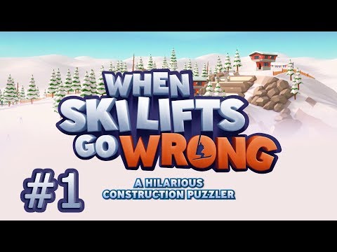 Угробили первого пассажира - When Ski Lifts Go Wrong #1