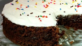 I have had several comments on my other chocolate cake recipe about
egg substitutes, so here is an eggless that just as fluffy, moist and
deli...