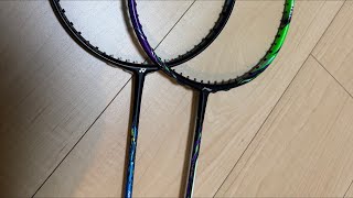 【バドミントン】ナノフレア700と出来たらHAL9000のガット張り!