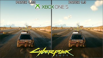 Cyberpunk 2077 - Xbox One S Patch 1.23 vs Patch 1.3 - Performance Comparison