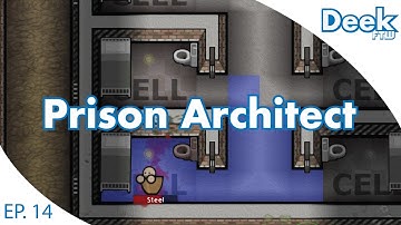 Prison Architect Ep.14 - Maximum Security Wing Built - Visitation Room Online - Classes for All!