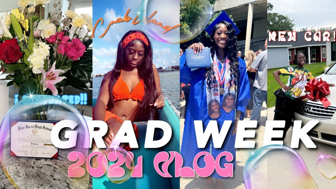 Grad Week the end of an era… I GRADUATED HIGH SCHOOL! ⎜grad week, new car, appts ...
