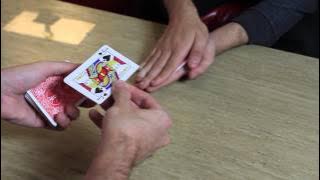 David Blaine Hand Sandwich Trick (Here then There) - Card Trick Tutorial
