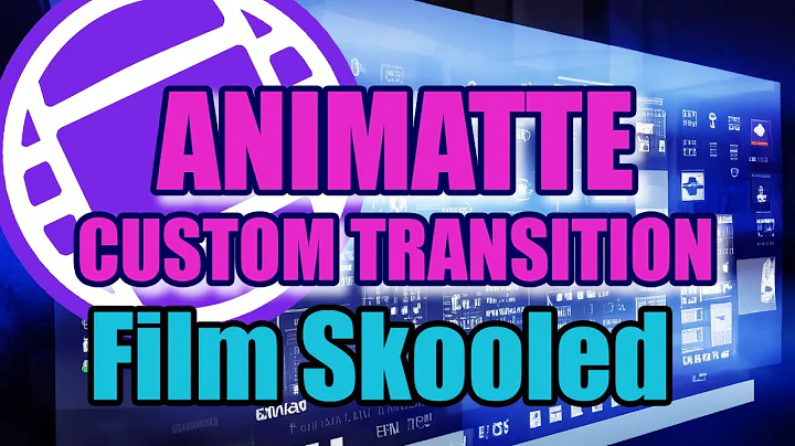 Create a Custom Transition Using the AniMatte Effect in Avid Media Composer