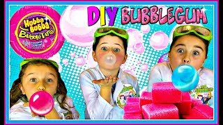 How to Make Homemade Bubble Gum | EASY DIY Bubble Gum Recipe!!