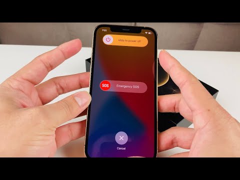 how to turn off iphone 12