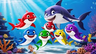  Five Little Sharks Splash Into Fun  Nursery Rhyme Song For Kids  Swim U0026 Sing Along